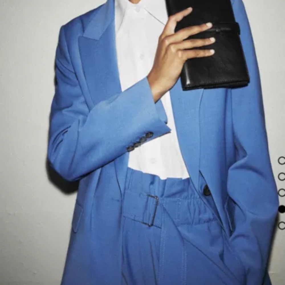 - New With Tags Zara linen pants suit set. Size L/XL - Picture 3 of 4